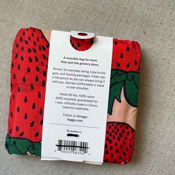 NWT BAGGU Standard Reusable Tote Bag - Picture 8 of 10